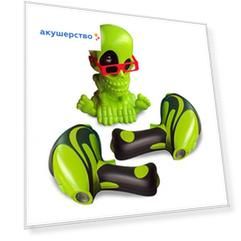 Интерактивная игрушка Johnny the Skull Тир проекционный 3D Джонни-Черепок с 2-мя бластерами