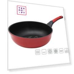 Сковорода WOK Oursson d 26см Pallete Diamond (PW2600D/RD)