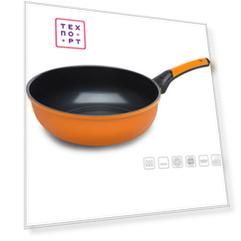Сковорода WOK Oursson d 28см Pallete Anionic Ceramic (PW2802C/OR)
