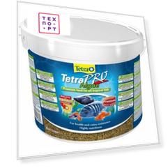 Корм Tetra TetraPro Algae Crisps Premium Food for All Tropical Fish чипсы со спирулиной для всех видов тропических рыб 10л