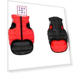 Курточка CoLLaR AiryVest двухсторонняя красно-черная размер M 45 для собак (1580)