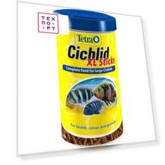 Корм Tetra Cichlid XL Sticks Complete Food for Large Cichlids палочки для всех крупных цихлид 1л