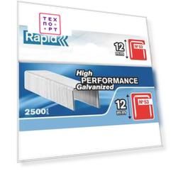 Скобы для степлера Rapid 12мм тип 53 2500шт красные Workline (11859625)