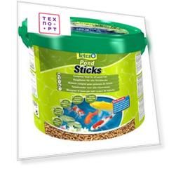 Корм Tetra Pond Sticks Complete Food for All Pond Fish палочки для прудовых рыб 10л