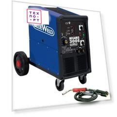 Инверторный сварочный полуавтомат BlueWeld Megamig 300S