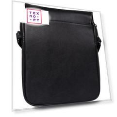 Сумка Cross Case мужская иск.кожа черная CC-1005 Black