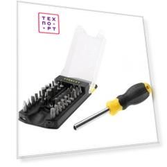 Отвертка Stanley со сменными вставками 34 предмета (STHT0-70885)