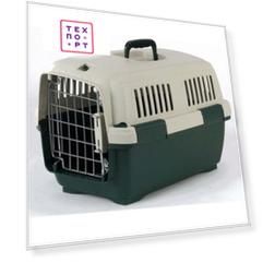 Переноска Marchioro CAYMAN 1 зелено-бежевая 50x33x32h см для животных