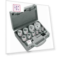 Набор коронок пильных Bosch 19-76мм 11шт Progressor for Wood and Metal (2.608.584.667)