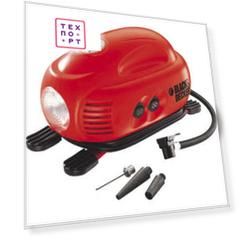 Компрессор автомобильный Black+Decker ASI200
