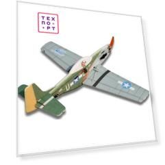 Радиоуправляемый самолет TechOne P 51D EPP KIT