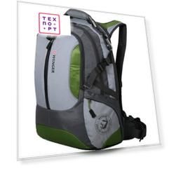 Рюкзак дорожный Wenger LARGE VOLUME DAYPACK зелёный/серый (15914415)