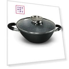 Сковорода WOK Kelli d 28см (KL-4069-28)