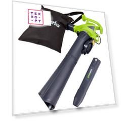 Садовый пылесос-воздуходувка GreenWorks GBV2800 (2402707)