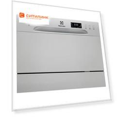 Посудомоечная машина Electrolux ESF2400OS, компактная, серебристая