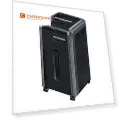 Уничтожитель бумаг Fellowes PowerShred 225Ci, P-4, 4х38 мм, 24 лист. одновременно, 60л [fs-46220]