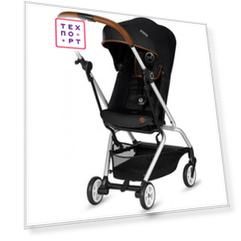 Коляска прогулочная Cybex Eezy S Plus DENIM Lavastone Black