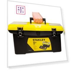 Ящик для инструментов Stanley Jumbo'' пластмассовый 19'' (1 - 92 - 906)
