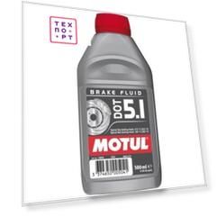 Тормозная жидкость MOTUL DOT 5.1 Brake Fluid 0,5 л