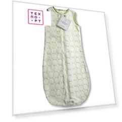 Спальный мешок SwaddleDesigns zzZipMe 3-6 М Kiwi Puff Circle (SD-084KW)