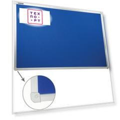 Доска c текстильным покрытием BRAUBERG 231700 синяя, для объявлений 60x90