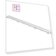 Решетка TECE TECEdrainLine 100 см, белое стекло (601091)