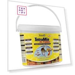 Корм Tetra TetraMin XL Flakes Complete Food for Larger Tropical Fish крупные хлопья для больших тропических рыб 10л (769946)