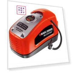 Компрессор автомобильный Black+Decker ASI300