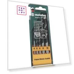 Набор сверл по дереву Metabo 4.0-10.0 мм 5шт по дереву (627200000)