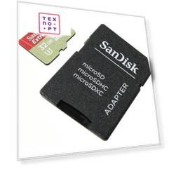 Карта памяти Sandisk Extreme microSDHC 32GB 100MB/s A1 C10 V30 UHS-I U3 (SDSQXAF-032G-GN6AA)