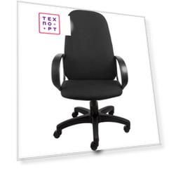 Кресло Алвест AV 108 PL (727) MK ткань 418 черная