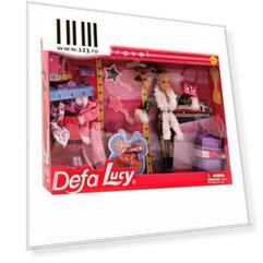 Игровой набор Defa Модная путешественница 29 см