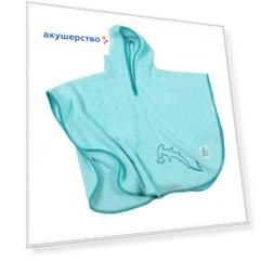 CuddleDry Полотенце Дельфин с защитой от ультрафиолетовых лучей SPF50