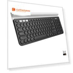Клавиатура Logitech Multi-Device K780, USB, беспроводная, черный + белый [920-008043]