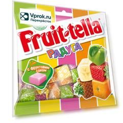 Жевательные конфеты Fruittella Радуга 70г