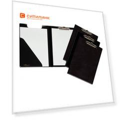 Упаковка папок-планшетов DURABLE 4210-01, A4, ПВХ, черный 40 шт./кор.