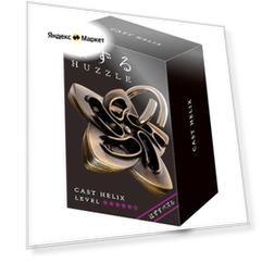 Hanayama Головоломка Хеликс / Huzzle Cast Helix 5* (5*4*1 см)