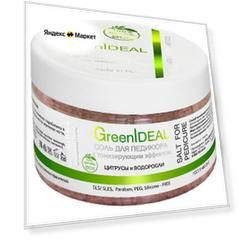 GreenIdeal Соль для педикюра с