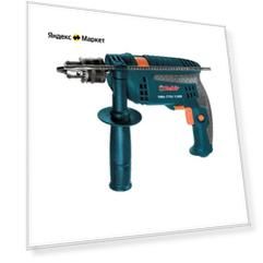 Ударная дрель Rebir TRU-770/13ER, 770 Вт зеленый