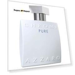 Azzaro туалетная вода Chrome Pure, 50 мл, 60 г