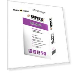 UMIX пескобетон М-300 (40кг) / UMIX смесь М-300 пескобетон (40кг)