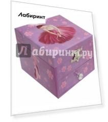 Шкатулка музыкальная "Балерина в розах" (20000(20982)
