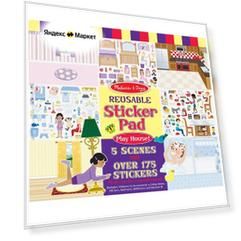 Melissa & Doug Набор для творчества. "Творчество" стикеры "Домик для игр"