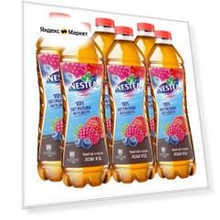 Nestea Холодный чай черный со вкусом лесных ягод, 0,5 л, 6 шт