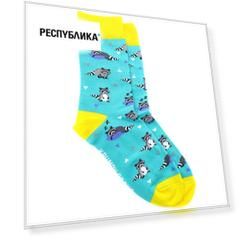Носки Krumpy Socks WoW. Design. Еноты, 35-40