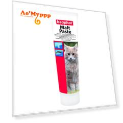 Beaphar Malt Paste Паста для кошек для выведения шерсти (с солодом), 25 гр