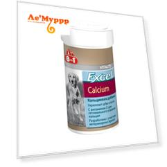 Excel Calcium Минеральная добавка для собак и щенков (с кальцием, фосфором и витамином D), 155 таблеток