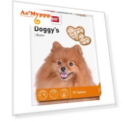Beaphar Doggy's Biotin Витаминное лакомство для взрослых собак (с биотином), 75 таблеток