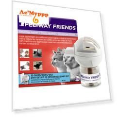 Ceva Feliway Friends Феливей Успокаивающие феромоны для кошек (диффузор + флакон)