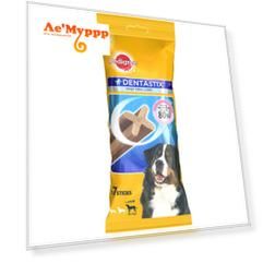 Pedigree Dentastix Лакомство для взрослых собак крупных пород для гигиены полости рта, 270 гр
